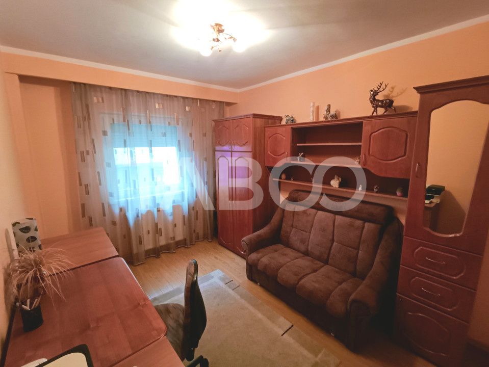 Apartament cu 3 camere 2 bai 63 mp utili etaj 1 in Sibiu zona Turnisor – fotografia 6 din 14