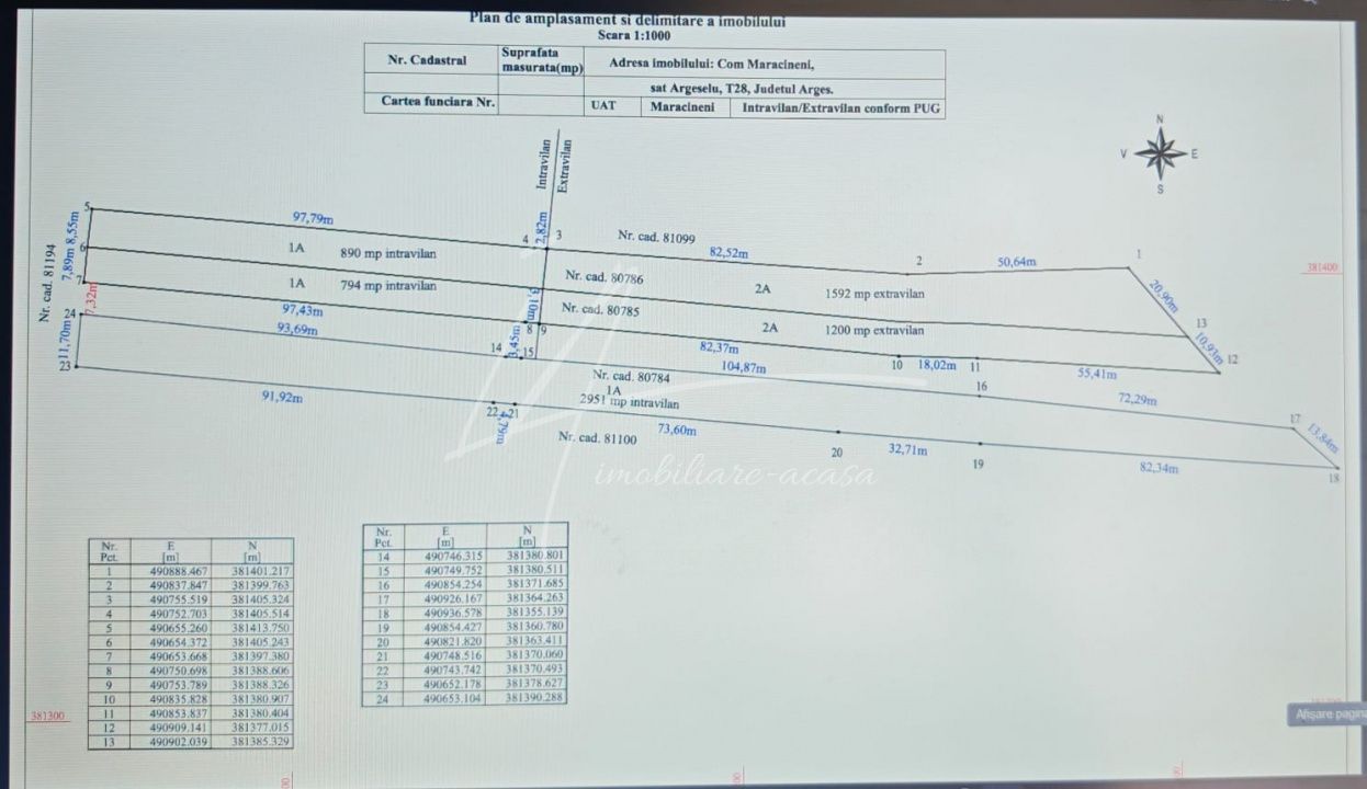 Teren cu potențial de dezvoltare –7427 mp în Argeșelu, Mărăcineni, județul Arges – fotografia 11 din 11