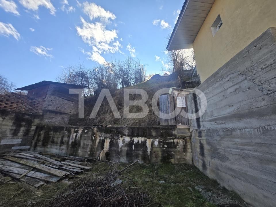 Teren de vanzare intravilan 436mp fundatie si cu proiect casa Rasinari – fotografia 8 din 8