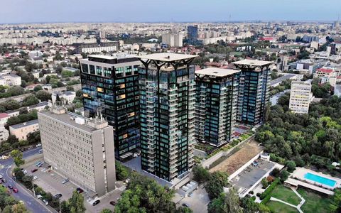 One Mircea Eliade - Floreasca | 4 Rooms + Terrace Open View | Lemon Design