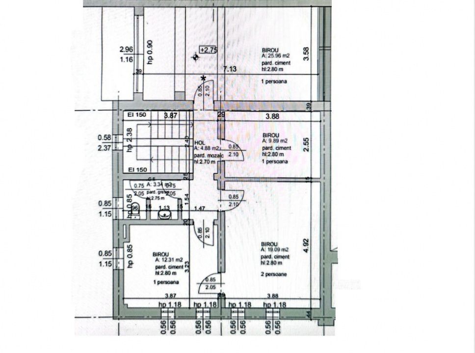 Spatiu birouri | 4 camere | 96 mp | Bucurestii Noi 48 – fotografia 18 din 18
