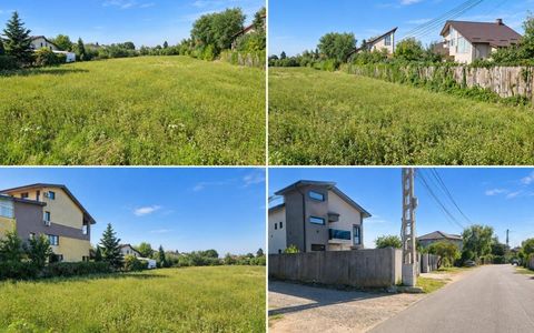 Teren intravilan 2.498 mp de vânzare, Corbeanca, Ilfov – ideal construcție