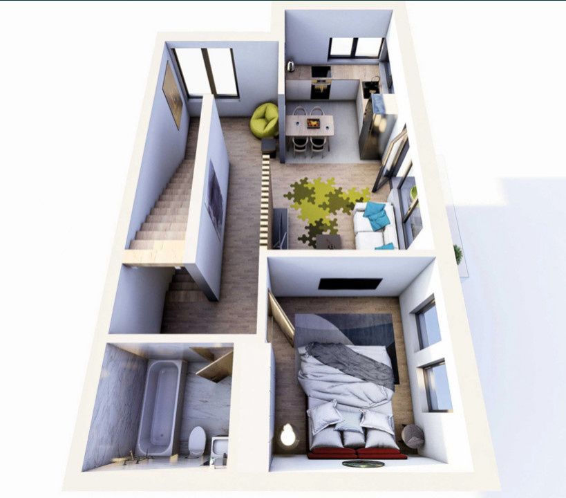 Apartamente de 3 camere (zona Someseni/Pod IRA) – fotografia 6 din 8