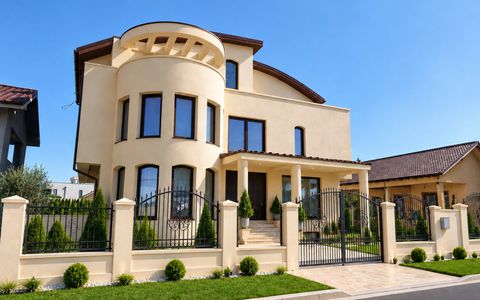 Vilă exclusivistă D+P+E+M | Ovidiu | 600 mp construiți | Finisaje de lux