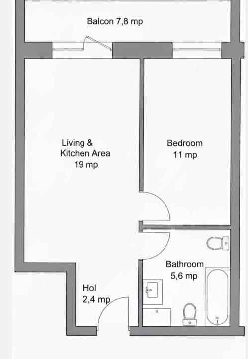 Apartament 2 camere ,NZEB bloc din 2026,etaj 1,zona Terra – fotografia 2 din 6
