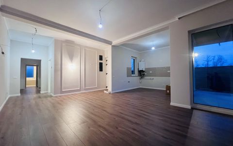 Duplex 3 camere, parter, 85 mp utili, 340 mp teren - Mosnita Noua